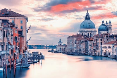 Grand Canal Sunrise by Manjik Pictures canvas print