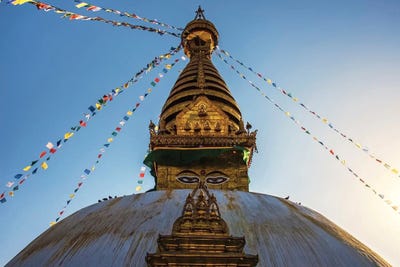 Kathmandu Eyes by Manjik Pictures art print