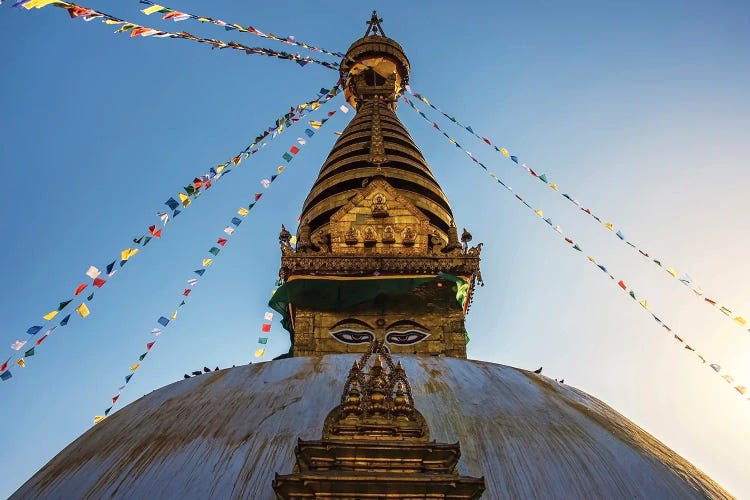 Kathmandu Eyes by Manjik Pictures wall art