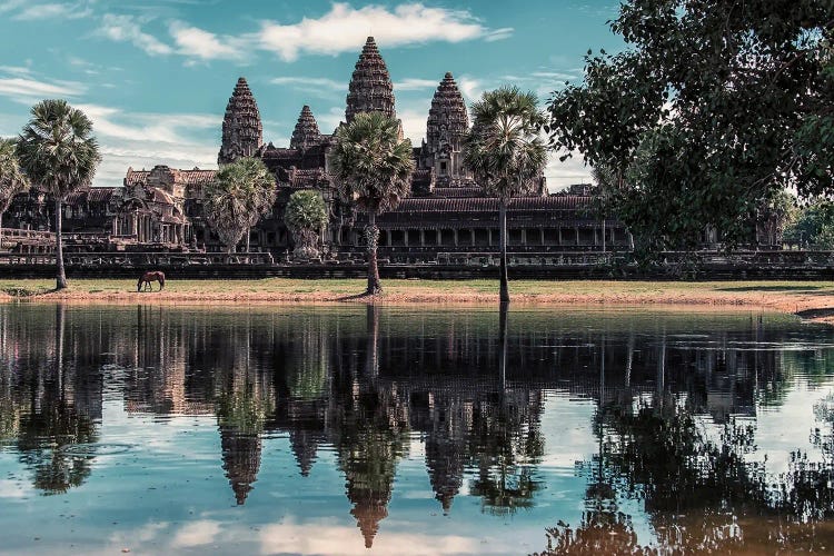 Angkor Temple by Manjik Pictures wall art