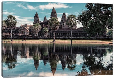 Angkor Temple Canvas Art Print - Manjik Pictures