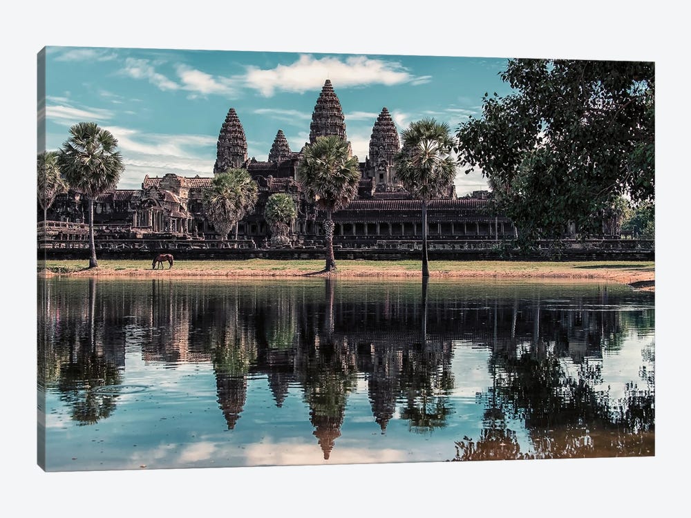 Angkor Temple by Manjik Pictures 1-piece Canvas Art