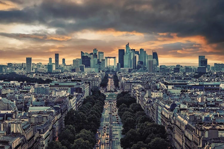 La Defense In The Evening