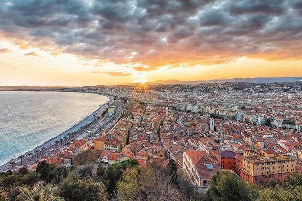 Alpes-de-Haute-Provence: Evening In Nice by Manjik Pictures