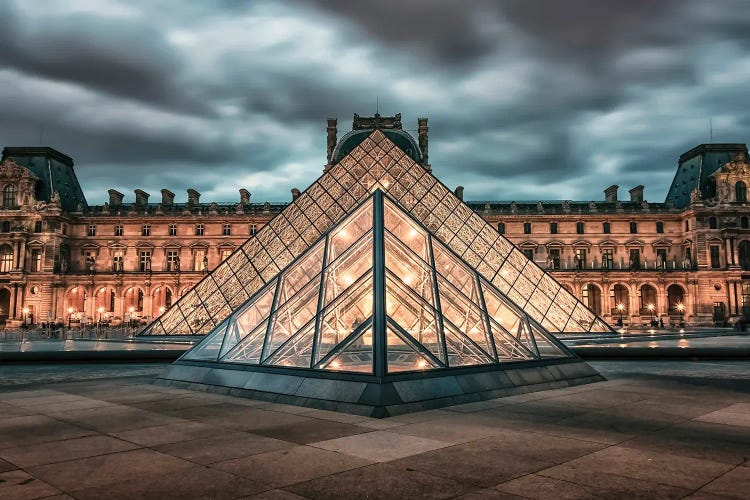 Pyramid In Paris