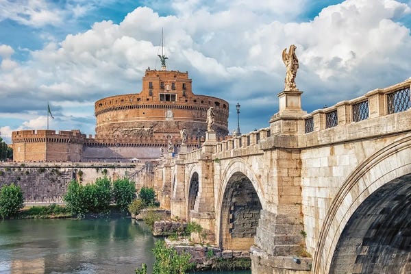 Lazio: Castel Sant' Angelo by Manjik Pictures
