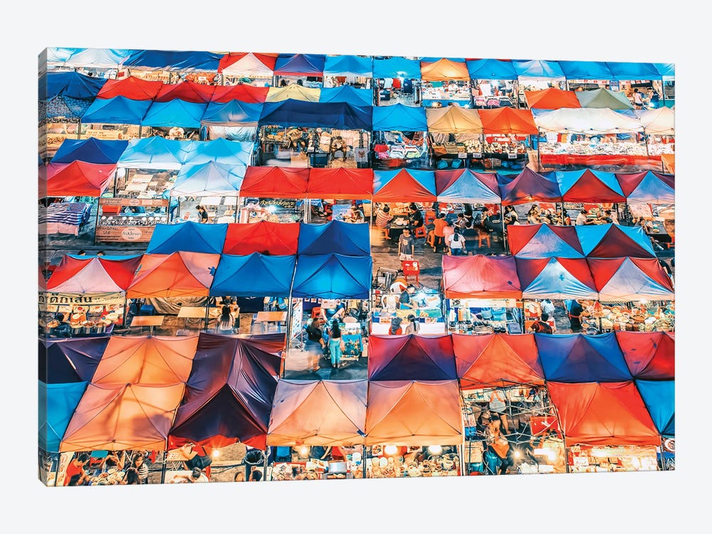 The Colors Of Bangkok by Manjik Pictures 1-piece Canvas Art