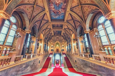 Parliament by Manjik Pictures canvas print