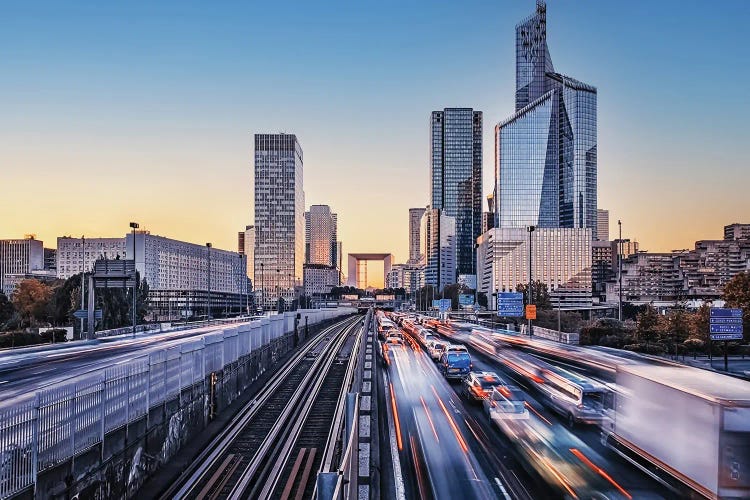 Speed City by Manjik Pictures wall art