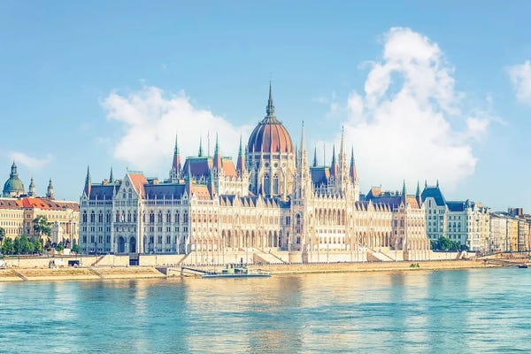 Hungary: Hungarian Parliament Building by Manjik Pictures