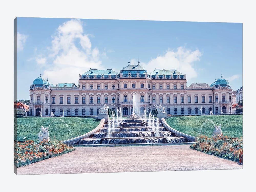 Belvedere Palace by Manjik Pictures 1-piece Canvas Artwork