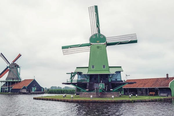 Watermills & Windmills: Zaanse Schans by Manjik Pictures