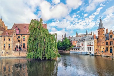 Bruges by Manjik Pictures framed wall art