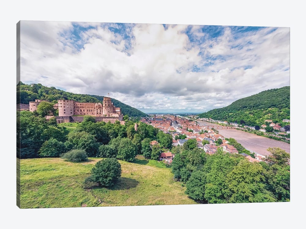 Heidelberg by Manjik Pictures 1-piece Canvas Art Print