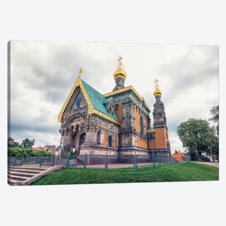 Orthodox Church Of St. Maria Magdalena Canvas Print #EMN832} by Manjik Pictures Art Print
