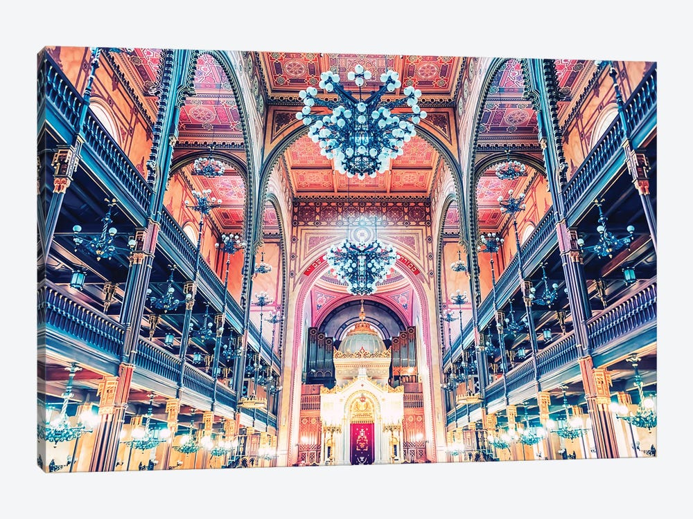 Dohany Street Synagogue by Manjik Pictures 1-piece Canvas Art