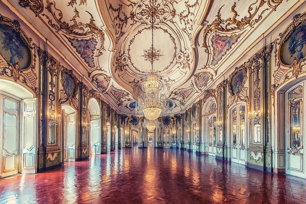 Interiors: Palace Of Queluz by Manjik Pictures