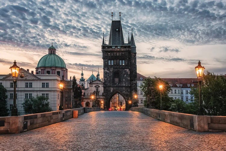 Charles Bridge by Manjik Pictures wall art