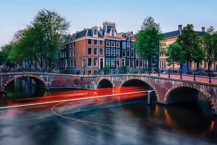 Amsterdam At Dusk