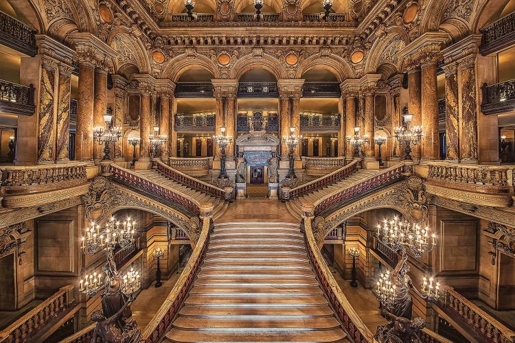 Palais Garnier by Manjik Pictures wall art