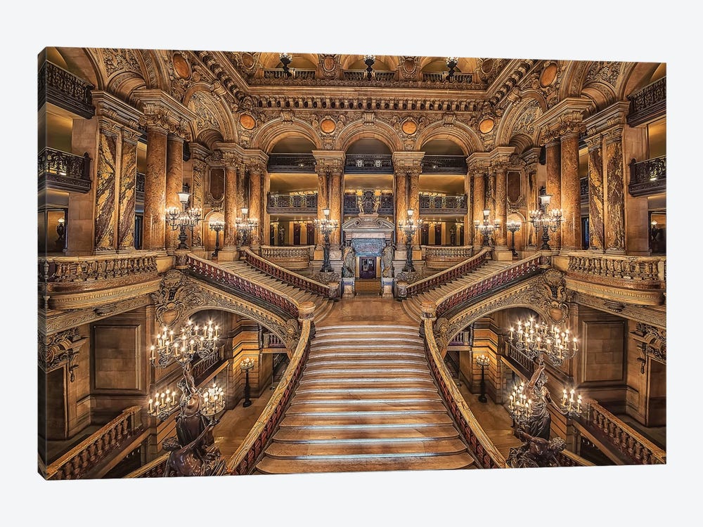 Palais Garnier by Manjik Pictures 1-piece Canvas Art