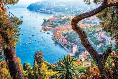 French Riviera Landscape by Manjik Pictures multi panel art