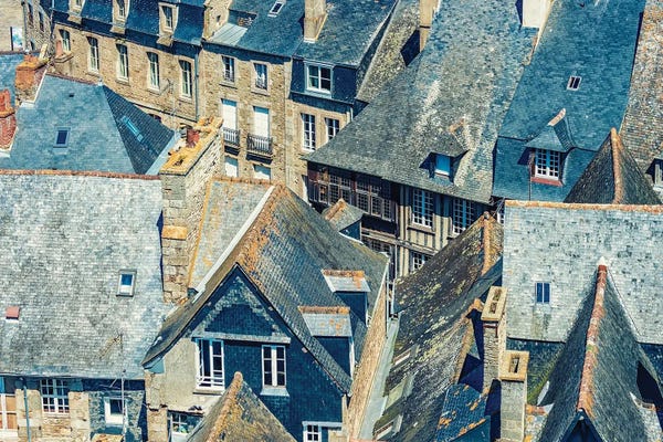 Denmark: Dinan Roofs by Manjik Pictures