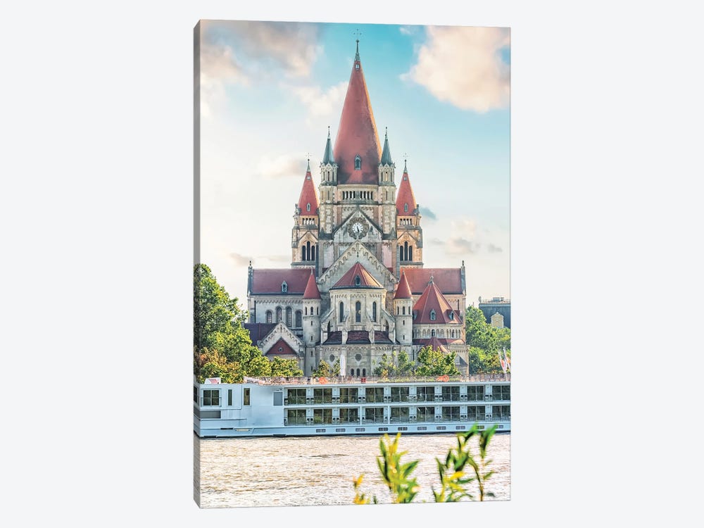 St. Francis Of Assisi Church by Manjik Pictures 1-piece Art Print