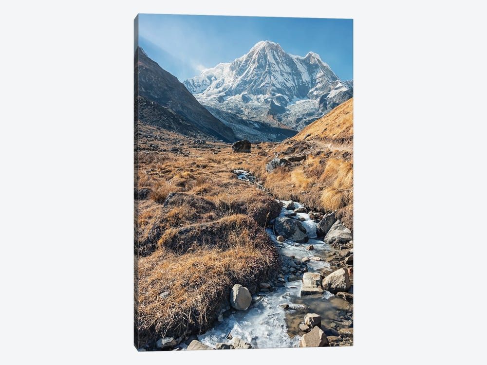 Nepalese Landscape by Manjik Pictures 1-piece Canvas Art