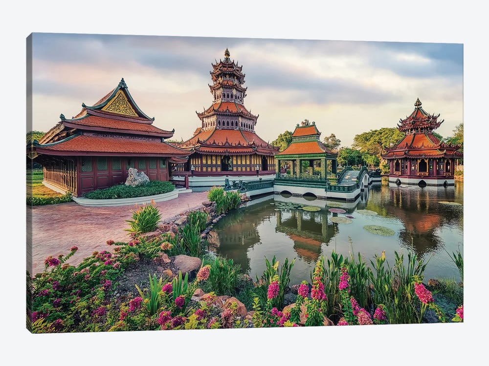 Mueang Boran by Manjik Pictures 1-piece Canvas Art