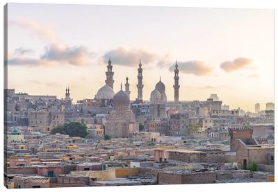 Cairo In The Evening Canvas Art Print - Cairo