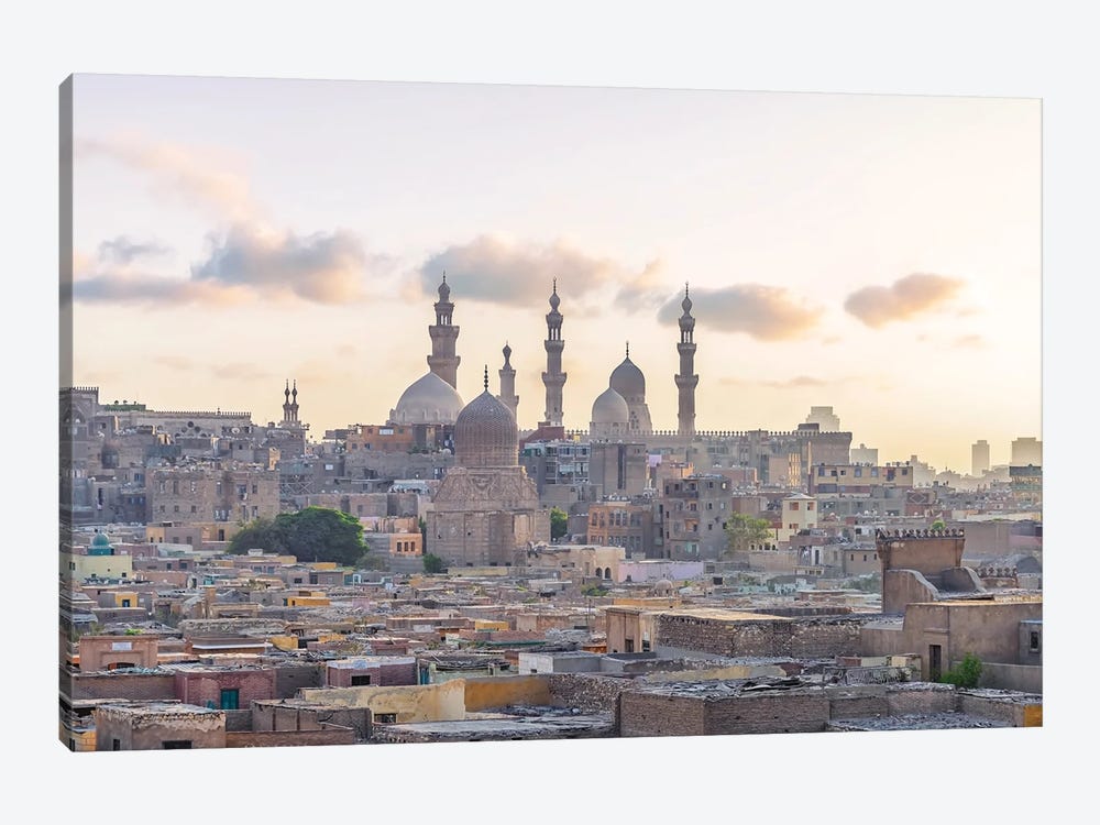 Cairo In The Evening by Manjik Pictures 1-piece Canvas Wall Art