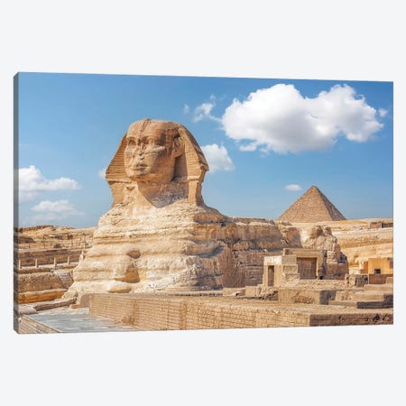 The Sphinx Canvas Print #EMN916} by Manjik Pictures Canvas Art Print