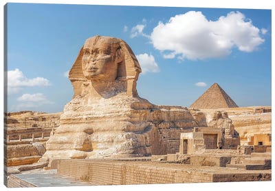 The Sphinx Canvas Art Print - The Great Pyramids of Giza