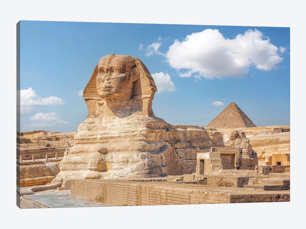 The Sphinx by Manjik Pictures 1-piece Canvas Art