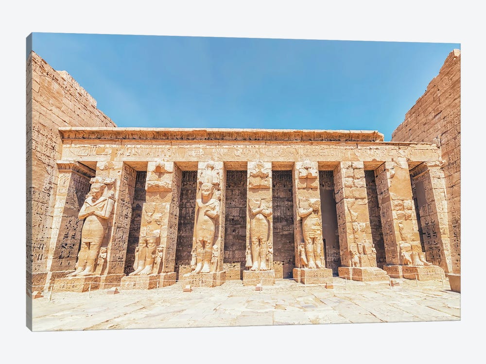Statues In The Temple by Manjik Pictures 1-piece Art Print