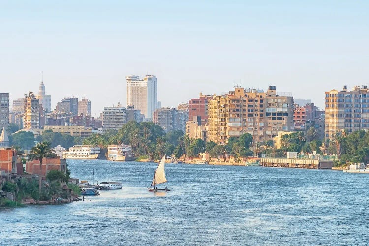 Nile River In Cairo