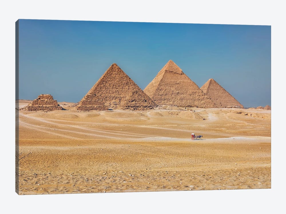 Giza Plateau by Manjik Pictures 1-piece Canvas Artwork