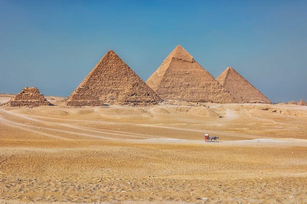 Pyramids: Giza Plateau by Manjik Pictures