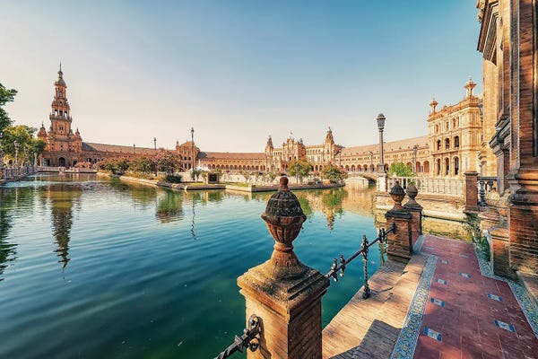 Andalusia: Seville Downtown by Manjik Pictures