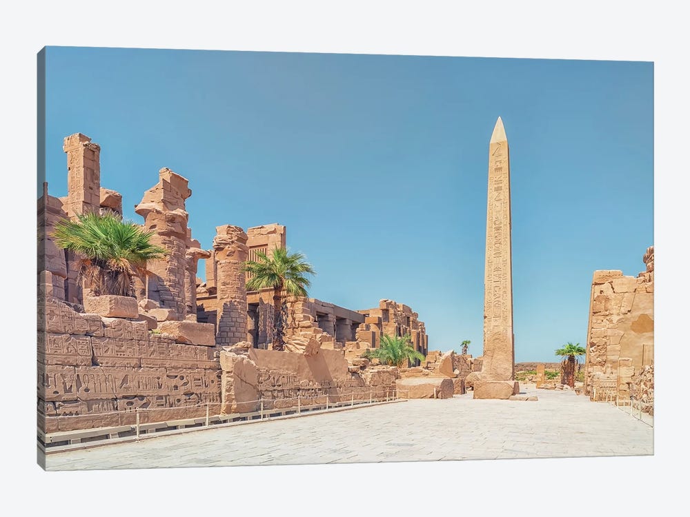 Karnak Temple by Manjik Pictures 1-piece Art Print