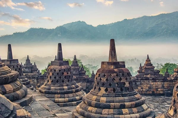 Java: Borobudur Temple by Manjik Pictures
