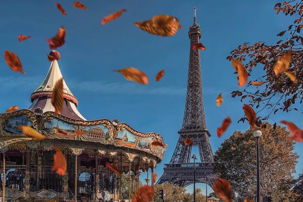 Carousels: Romantic Paris by Manjik Pictures