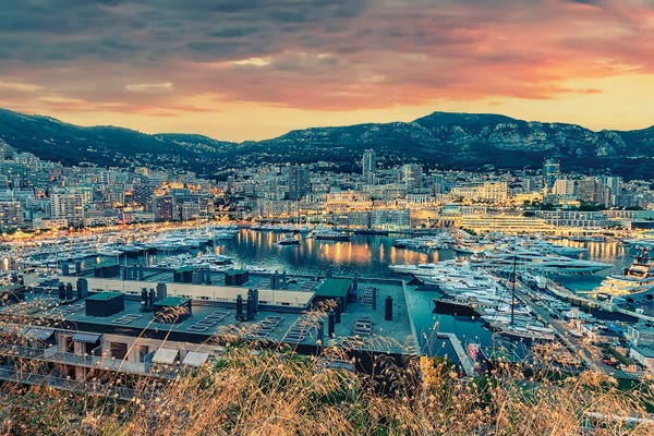 Harbors: Monaco Harbour by Manjik Pictures