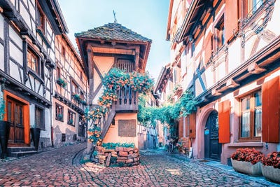 Eguisheim by Manjik Pictures canvas print