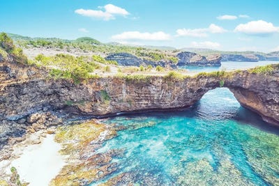 Broken Beach by Manjik Pictures canvas print