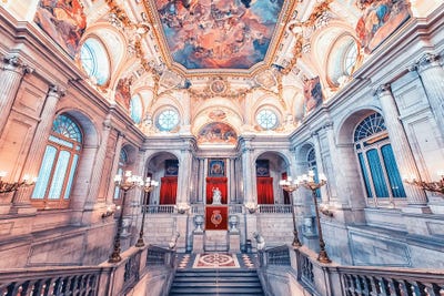 Royal Palace Of Madrid by Manjik Pictures art print