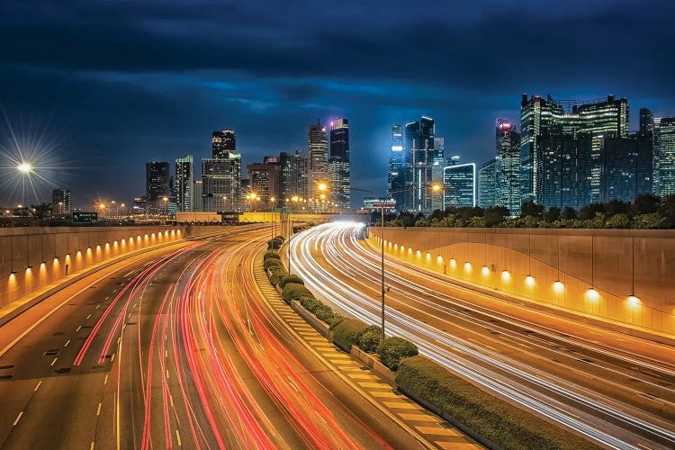The Way To The City by Manjik Pictures wall art