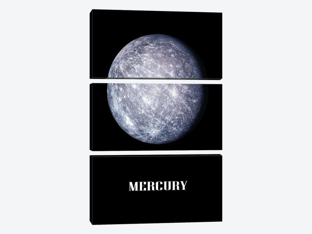 Mercury by Manjik Pictures 3-piece Canvas Artwork