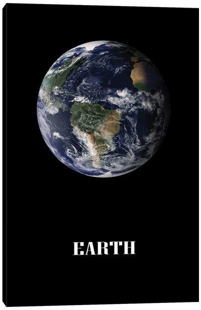Earth Canvas Art Print - Manjik Pictures